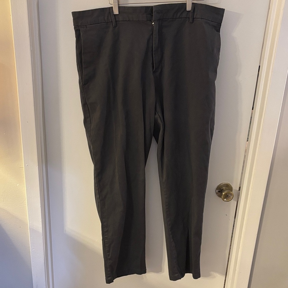 Banana Republic Men's Slate-Navy Chino Pants